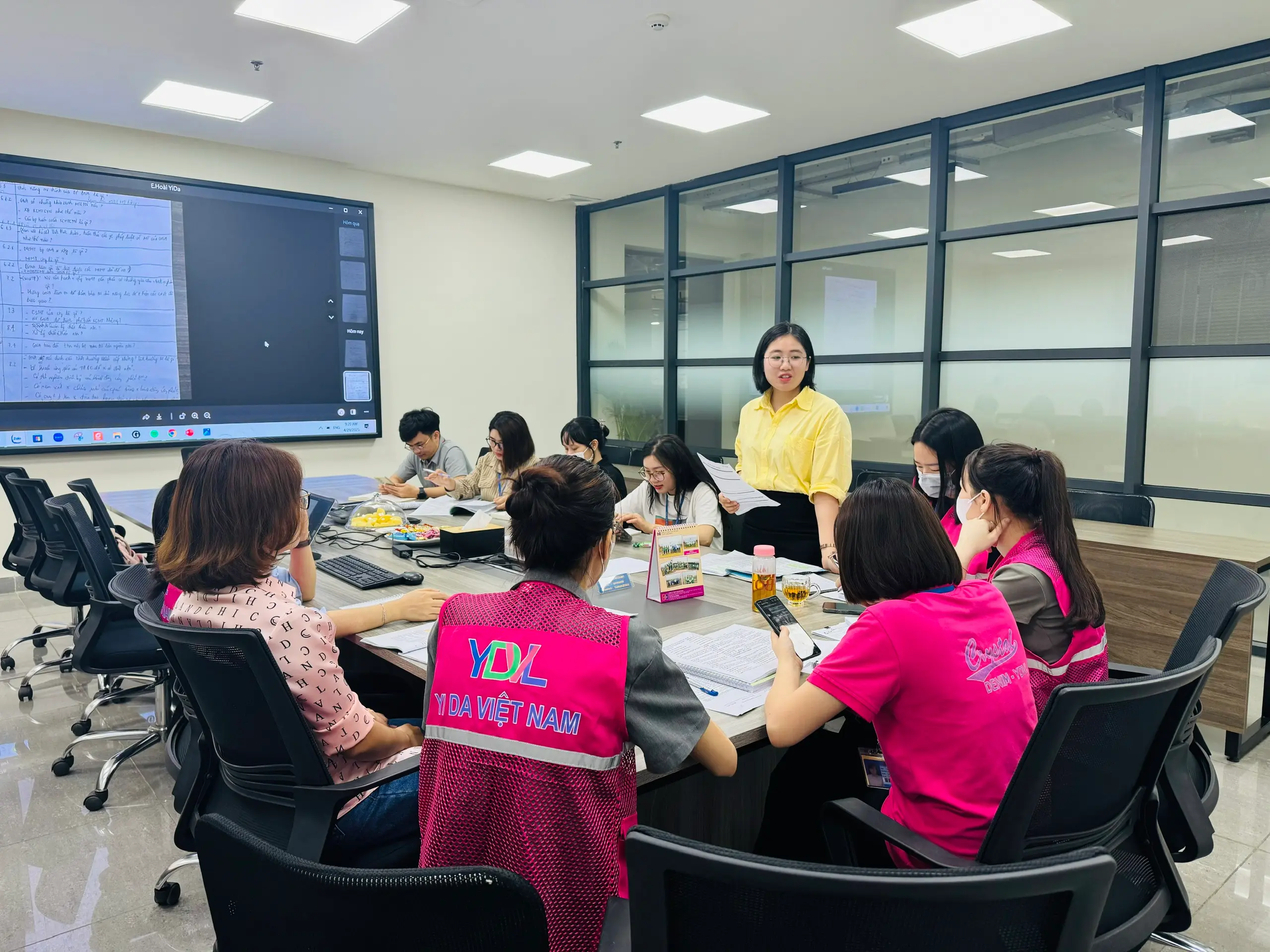 Đào tạo iso 9001 cho công ty yida